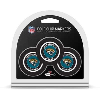 Jacksonville Jaguars Golf Chip 3-Pack Set