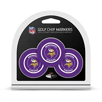 Minnesota Vikings Golf Chip 3-Pack Set