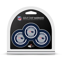 New England Patriots Golf Chip 3-Pack Set