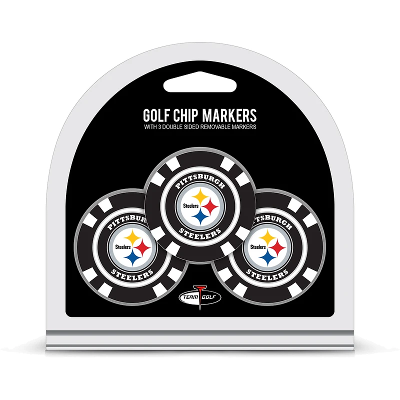 Pittsburgh Steelers Golf Chip 3-Pack Set