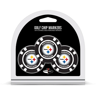 Pittsburgh Steelers Golf Chip 3-Pack Set