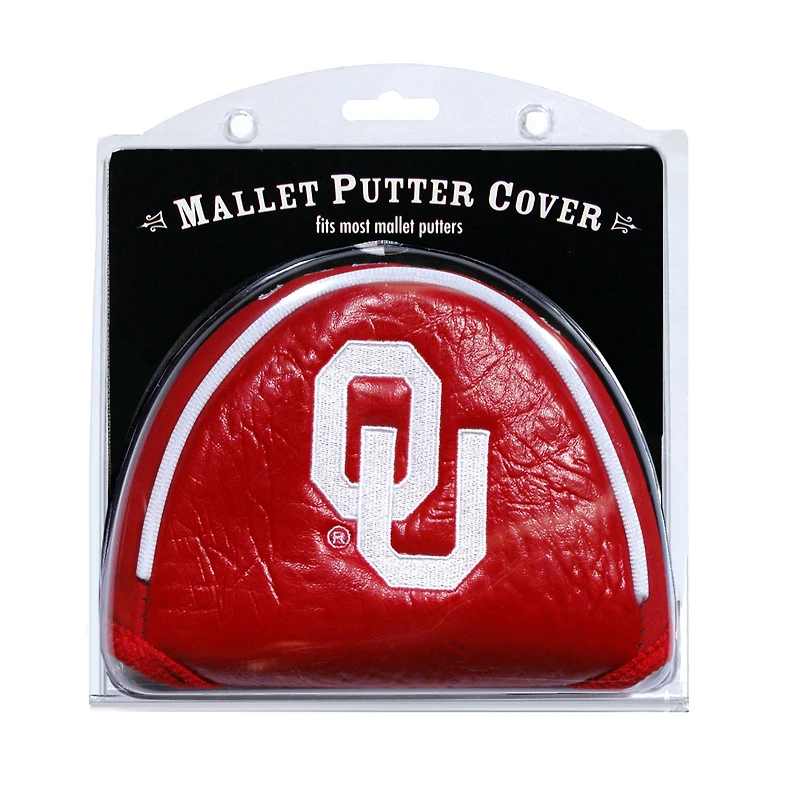 Oklahoma Sooners Mallet Putter Cover