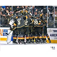 Vegas Golden Knights Autographed 16" x 20" Team Celebration Photograph with Multiple Signatures - Limited Edition of 20