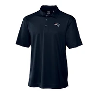 Men's Cutter & Buck Navy New England Patriots DryTec Genre Polo