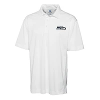 Men's Cutter & Buck White Seattle Seahawks DryTec Genre Polo