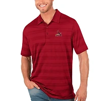 Men's Antigua Red St. Louis Cardinals Compass Polo