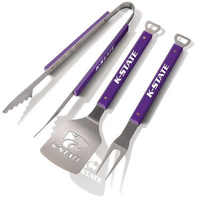 Kansas State Wildcats Spirit Series 3-Piece BBQ Set