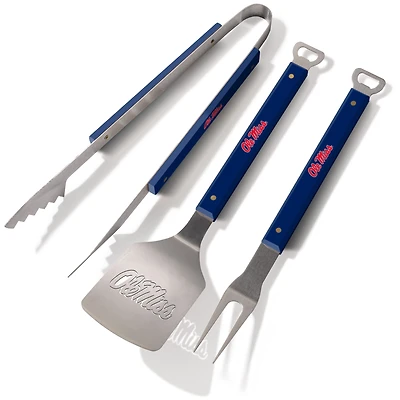 Ole Miss Rebels Spirit Series 3-Piece BBQ Set