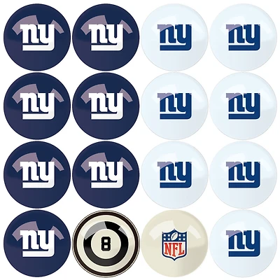 Imperial New York Giants Billiard Ball Set with Numbers