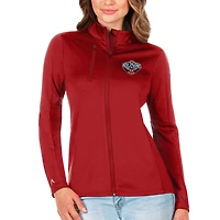 Women's Antigua Red New Orleans Pelicans Generation Full-Zip Jacket