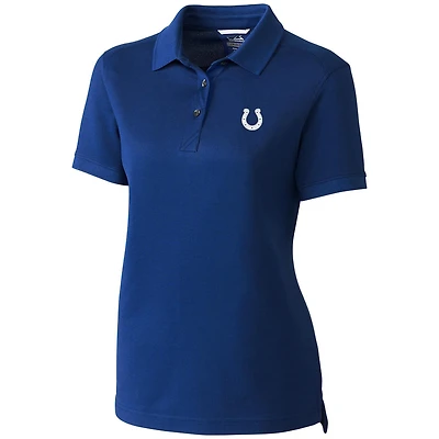 Women's Cutter & Buck Royal Indianapolis Colts Advantage Polo