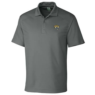 Men's Cutter & Buck Gray Jacksonville Jaguars Big & Tall DryTec Genre Polo