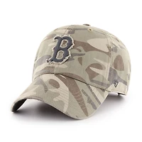 Men's '47 Camo Boston Red Sox Tarpoon Clean Up Adjustable Hat