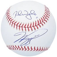 David Wright & Mike Piazza New York Mets Autographed Baseball