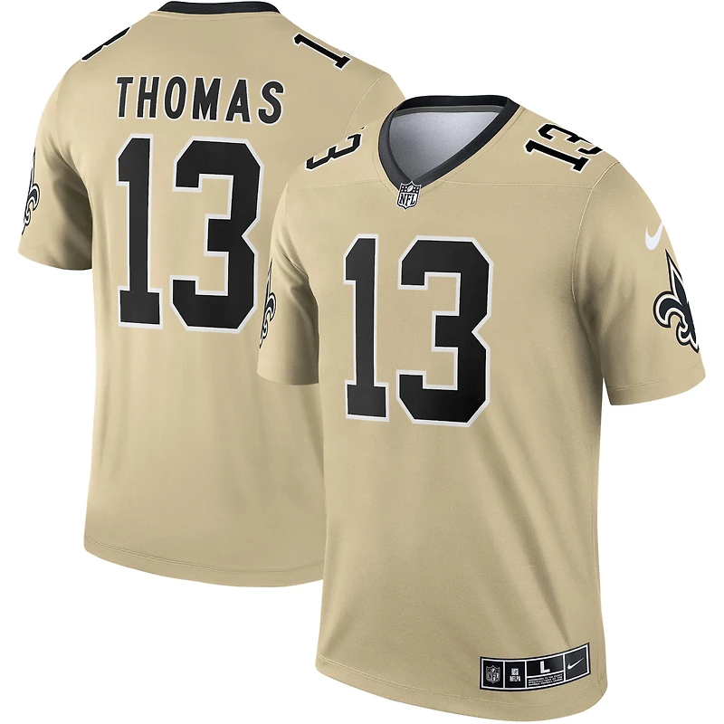 Men's Nike Michael Thomas  Gold New Orleans Saints Inverted Legend Player Performance Top