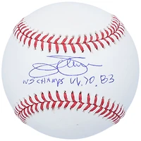 Jim Palmer Baltimore Orioles Autographed Baseball with "WS Champs 66 70 83" Inscription