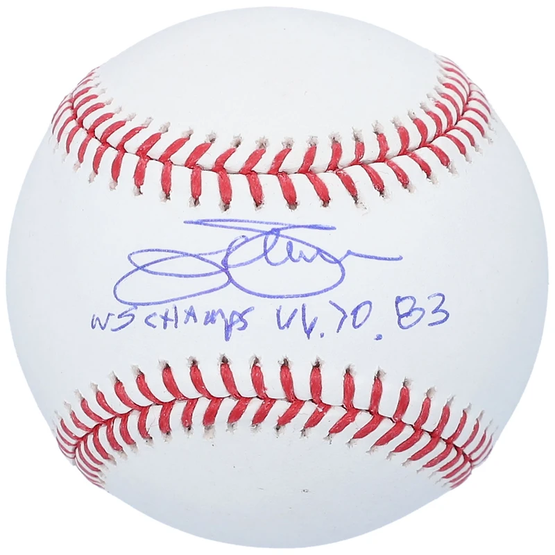 Jim Palmer Baltimore Orioles Autographed Baseball with "WS Champs 66 70 83" Inscription