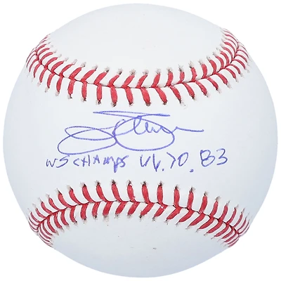 Jim Palmer Baltimore Orioles Autographed Baseball with "WS Champs 66 70 83" Inscription