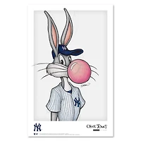 New York Yankees 11'' x 17'' Baseball Bugs Art Poster