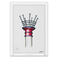 Cincinnati Reds 14'' x 20'' Great American Ball Park Limited Edition Fine Art Print