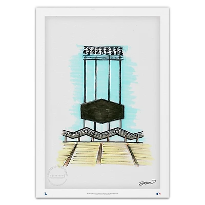 Los Angeles Dodgers 14'' x 20'' Dodger Stadium Limited Edition Fine Art Print