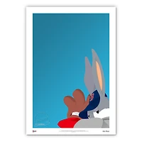 Boston Red Sox 14'' x 20'' Bugs Bunny Limited Edition Fine Art Print