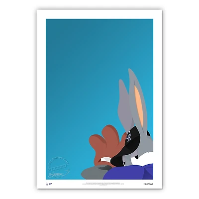 Colorado Rockies 14'' x 20'' Team Bugs Bunny Limited Edition Fine Art Print