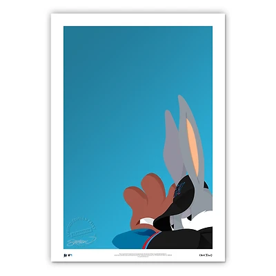 Miami Marlins 14'' x 20'' Bugs Bunny Limited Edition Fine Art Print