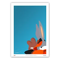 San Francisco Giants 14'' x 20'' Bugs Bunny Limited Edition Fine Art Print
