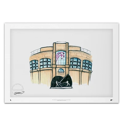 Chicago White Sox 20'' x 14'' Guaranteed Rate Field Limited Edition Fine Art Print
