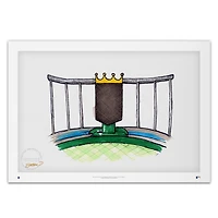Kansas City Royals 20'' x 14'' Kauffman Stadium Limited Edition Fine Art Print