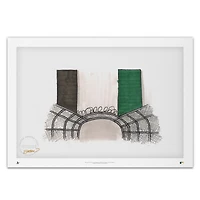 Athletics 20'' x 14'' Coliseum Limited Edition Fine Art Print