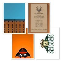 Baltimore Orioles 5'' x 7'' Postcard Set