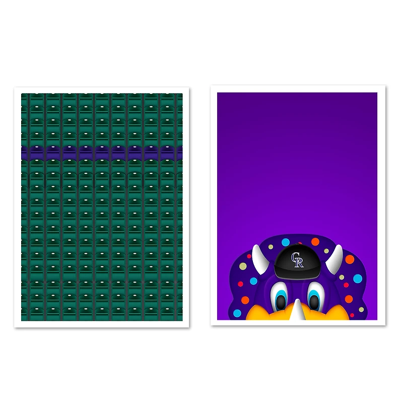 Colorado Rockies 5'' x 7'' Postcard Set