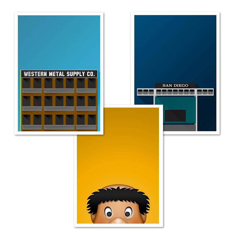 San Diego Padres 5'' x 7'' Postcard Set