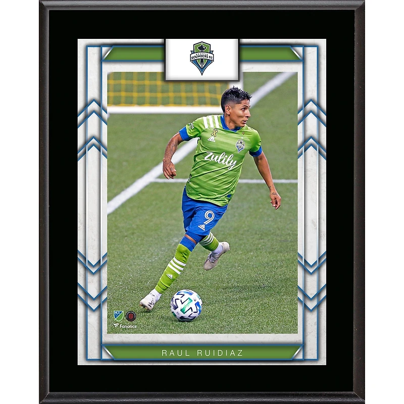 Raul Ruidiaz Seattle Sounders FC 10.5" x 13" Sublimated Player Plaque