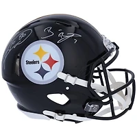 Ben Roethlisberger & Hines Ward Pittsburgh Steelers Autographed Riddell Speed Authentic Helmet