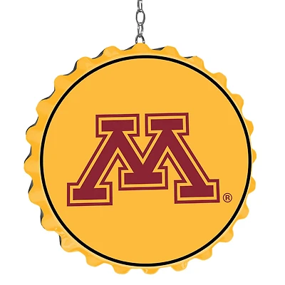 Minnesota Golden Gophers 19" Bottle Cap Wall Art Dangler
