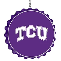 TCU Horned Frogs 19" Bottle Cap Wall Art Dangler