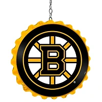 Boston Bruins 19" Bottle Cap Wall Art Dangler