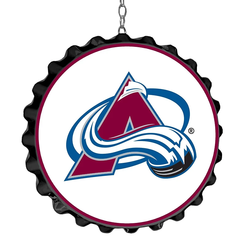 Colorado Avalanche 19" Bottle Cap Wall Art Dangler