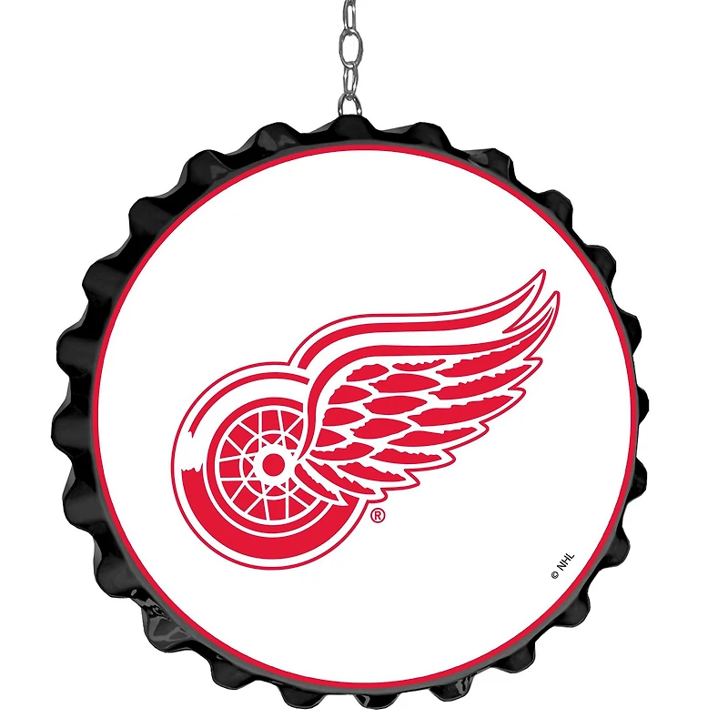 Detroit Red Wings 19" Bottle Cap Wall Art Dangler