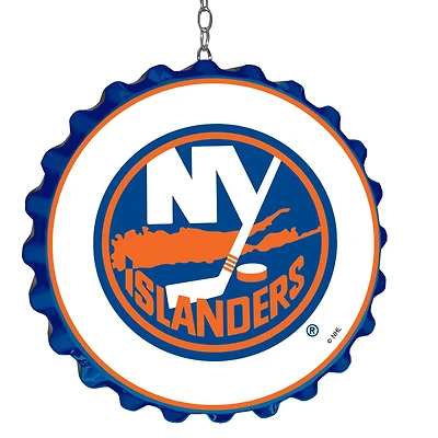 New York Islanders 19" Bottle Cap Wall Art Dangler