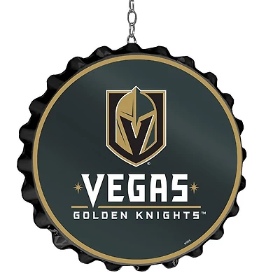 Vegas Golden Knights 19" Bottle Cap Wall Art Dangler