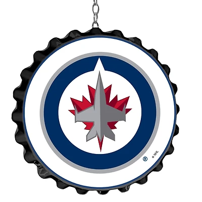 Winnipeg Jets 19" Bottle Cap Wall Art Dangler