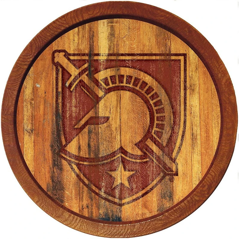 Army Black Knights 21'' x 21'' Faux Barrel Top Sign