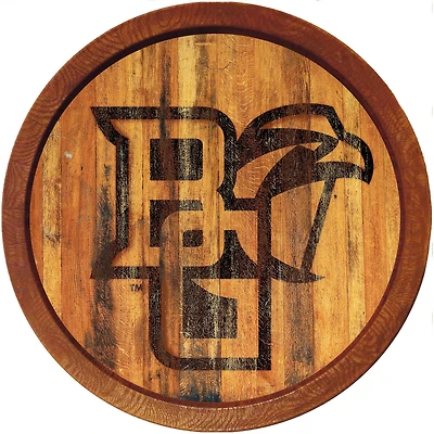 Bowling Green St. Falcons 21'' x 21'' Faux Barrel Top Sign