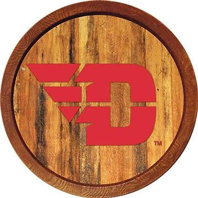Dayton Flyers 21'' x 21'' Color Logo Faux Barrel Top Sign