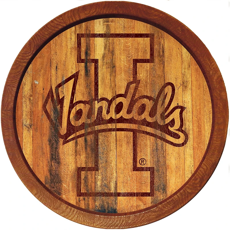 Idaho Vandals 21'' x 21'' Faux Barrel Top Sign