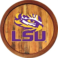 LSU Tigers 21'' x 21'' Color Logo Faux Barrel Top Sign